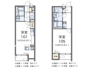 ミランダＴＤレジデンスの物件間取画像